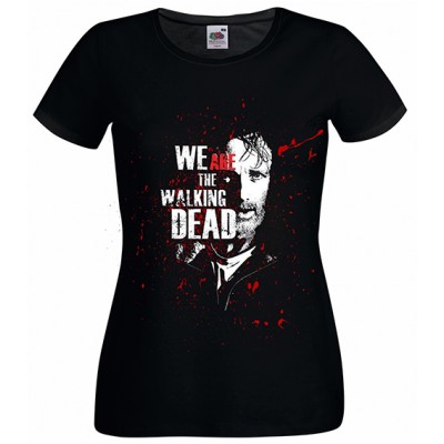 Дамска тениска на RICK GRIMES - WE ARE TWD